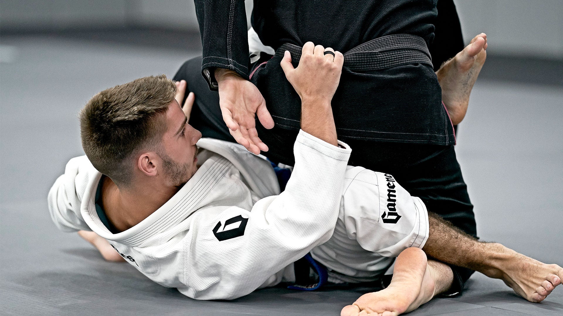 martial artist sparring