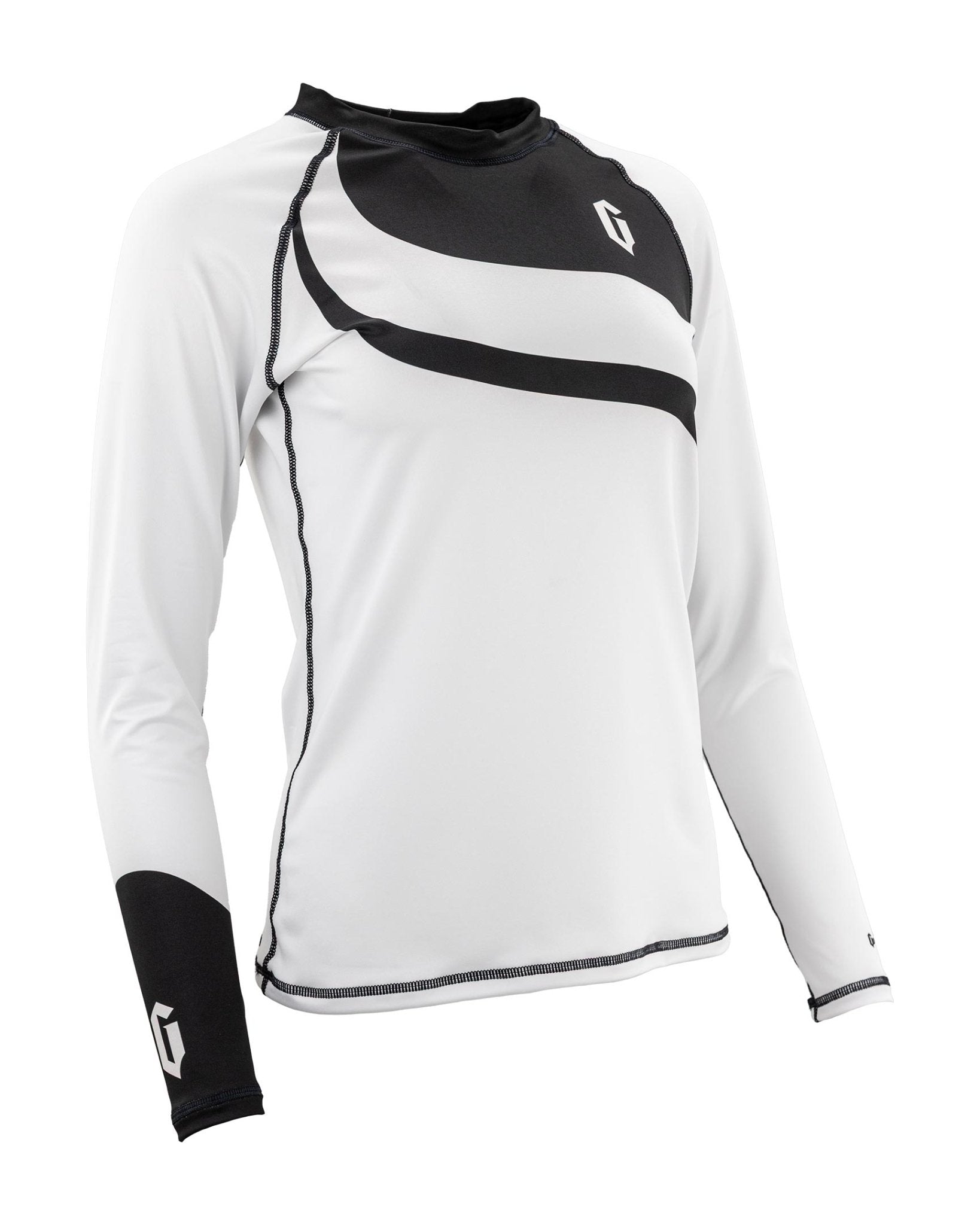 Gameness Women's Long Sleeve Pro Ranked Rash Guard White