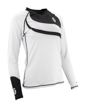 Gameness Women's Long Sleeve Pro Ranked Rash Guard White