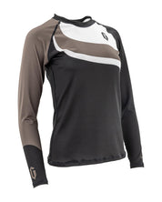 Gameness Women's Long Sleeve Pro Ranked Rash Guard Brown