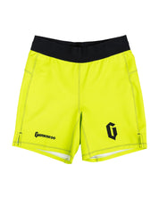 Gameness Youth Eco Grappling Short Neon Green