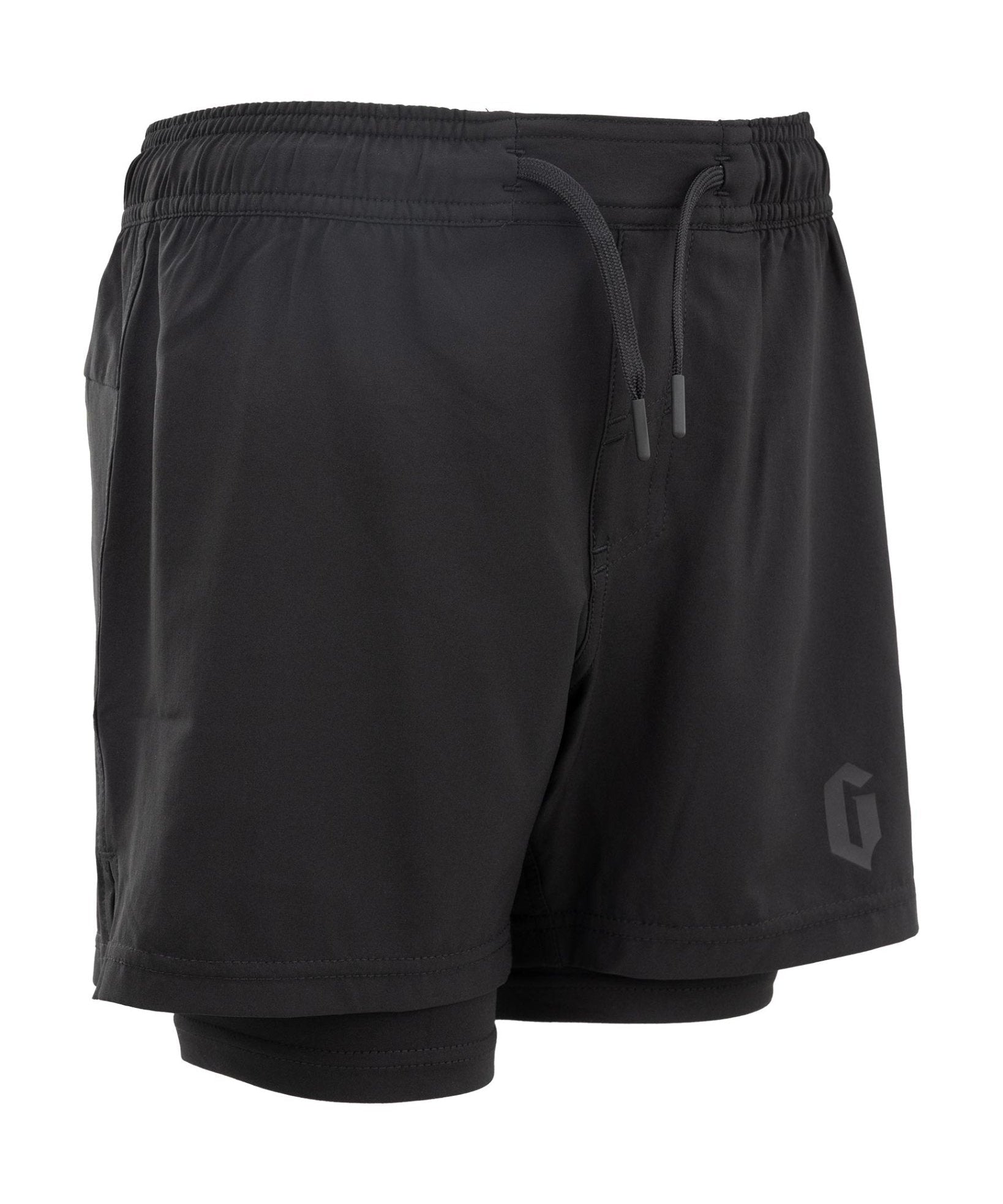 Gameness Youth Lined Wazaflex Shorts Black