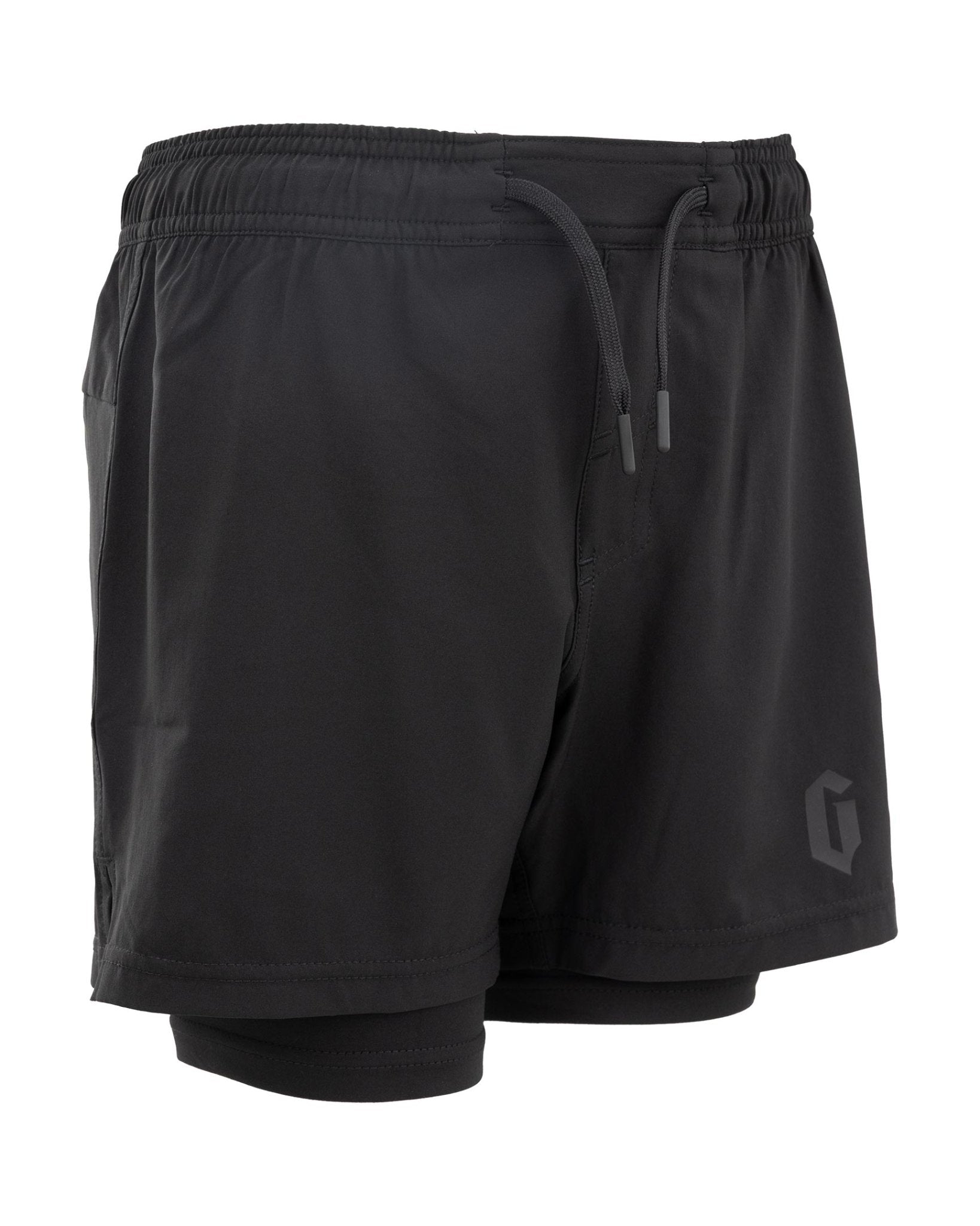 Gameness Youth Lined Wazaflex Shorts Black