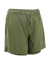 Gameness Youth Lined Wazaflex Shorts Rifle Green