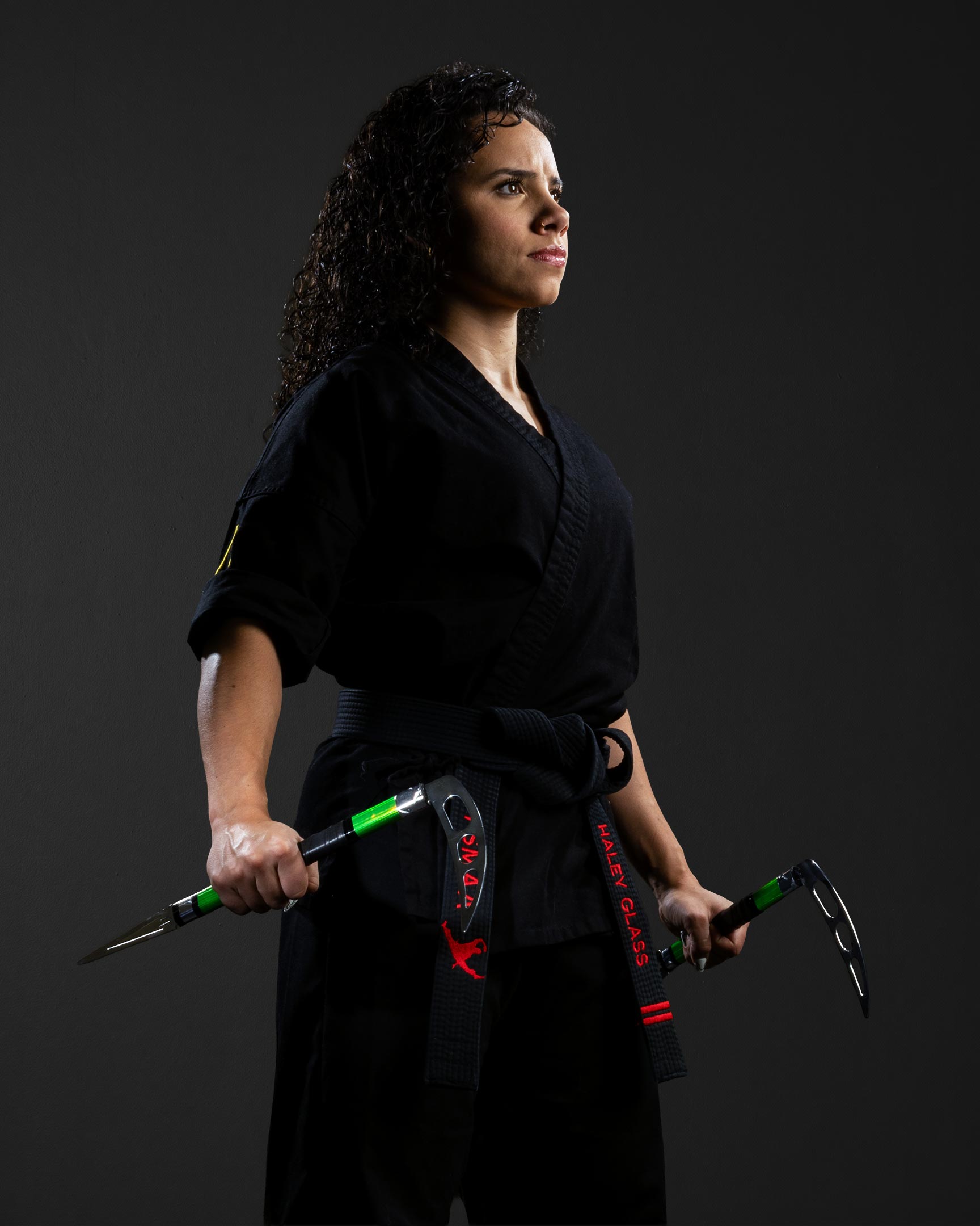 Haley Glass Switchblade Kamas