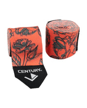 Inkline 120" Printed Hand Wraps 120" Pink Grey Rose