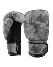 Inkline Printed Gloves 12 oz. Black Grey Camo