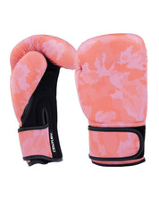 Inkline Printed Gloves 12 oz. Pink Red Camo