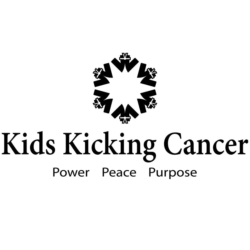 kids kicking cancer logo