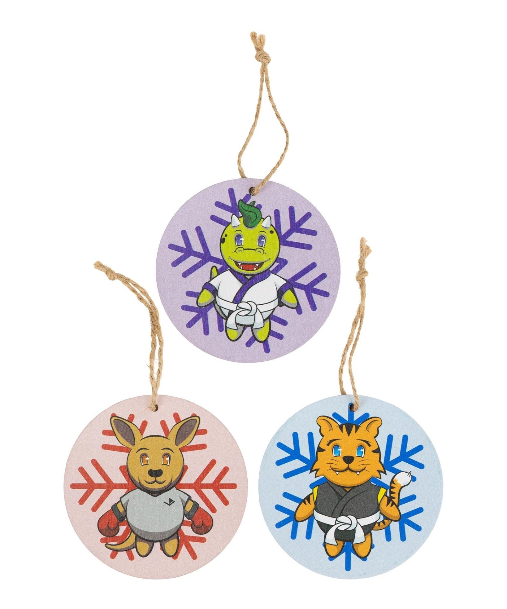 Lil' Dragon and Friends Ornaments - 3 Pack