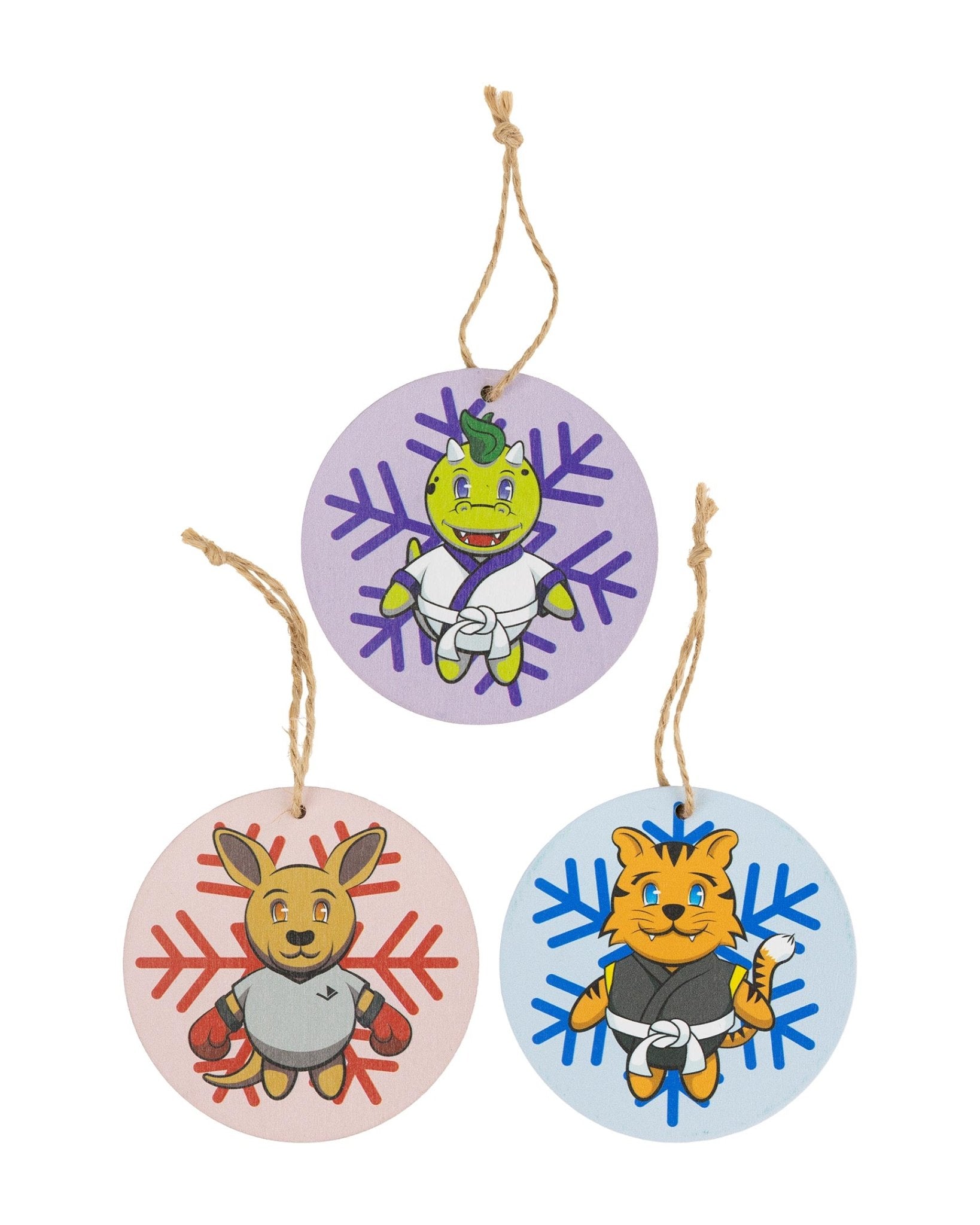 Lil' Dragon and Friends Ornaments - 3 Pack
