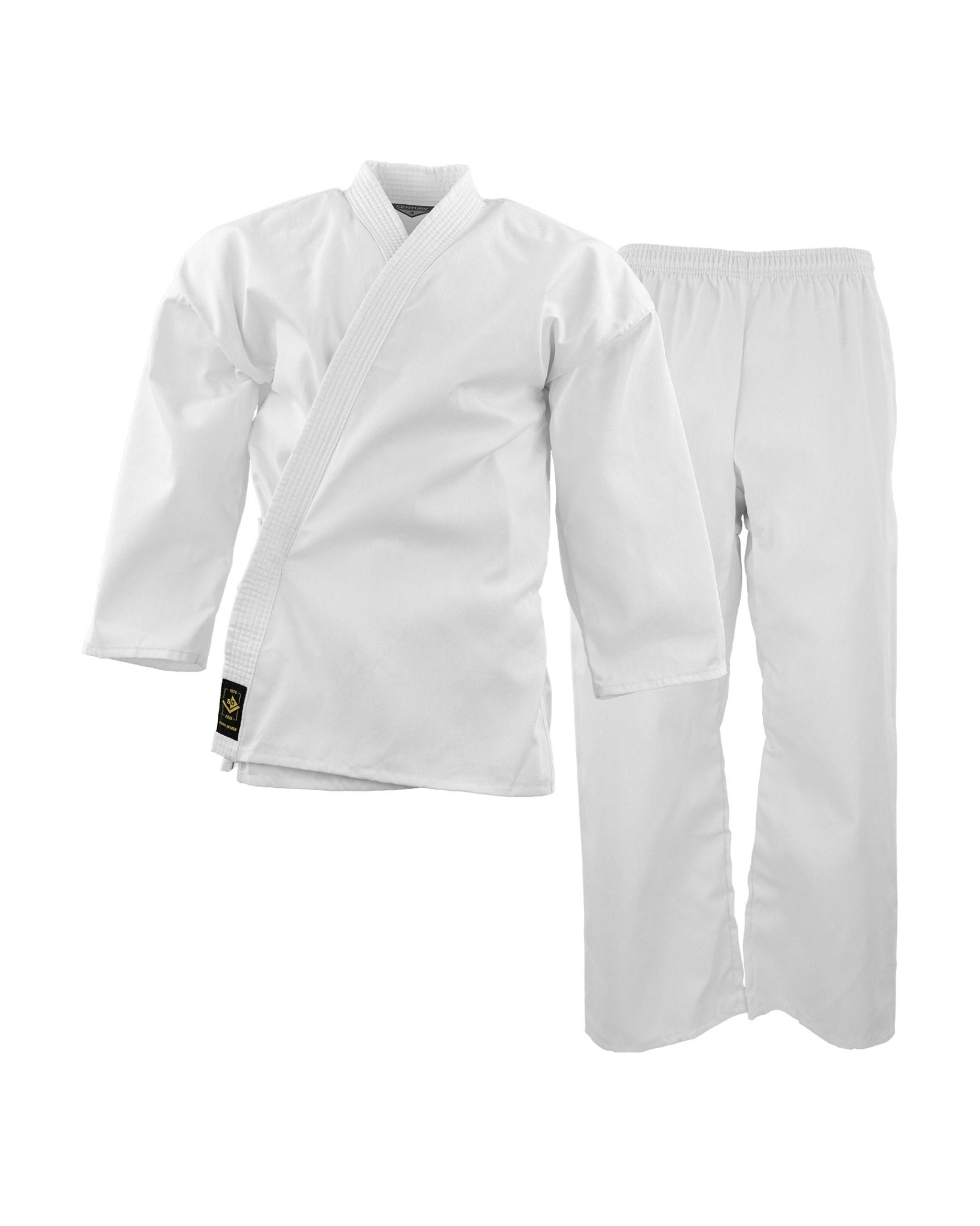 Made in the USA 6 oz. Lightweight Student Uniform White