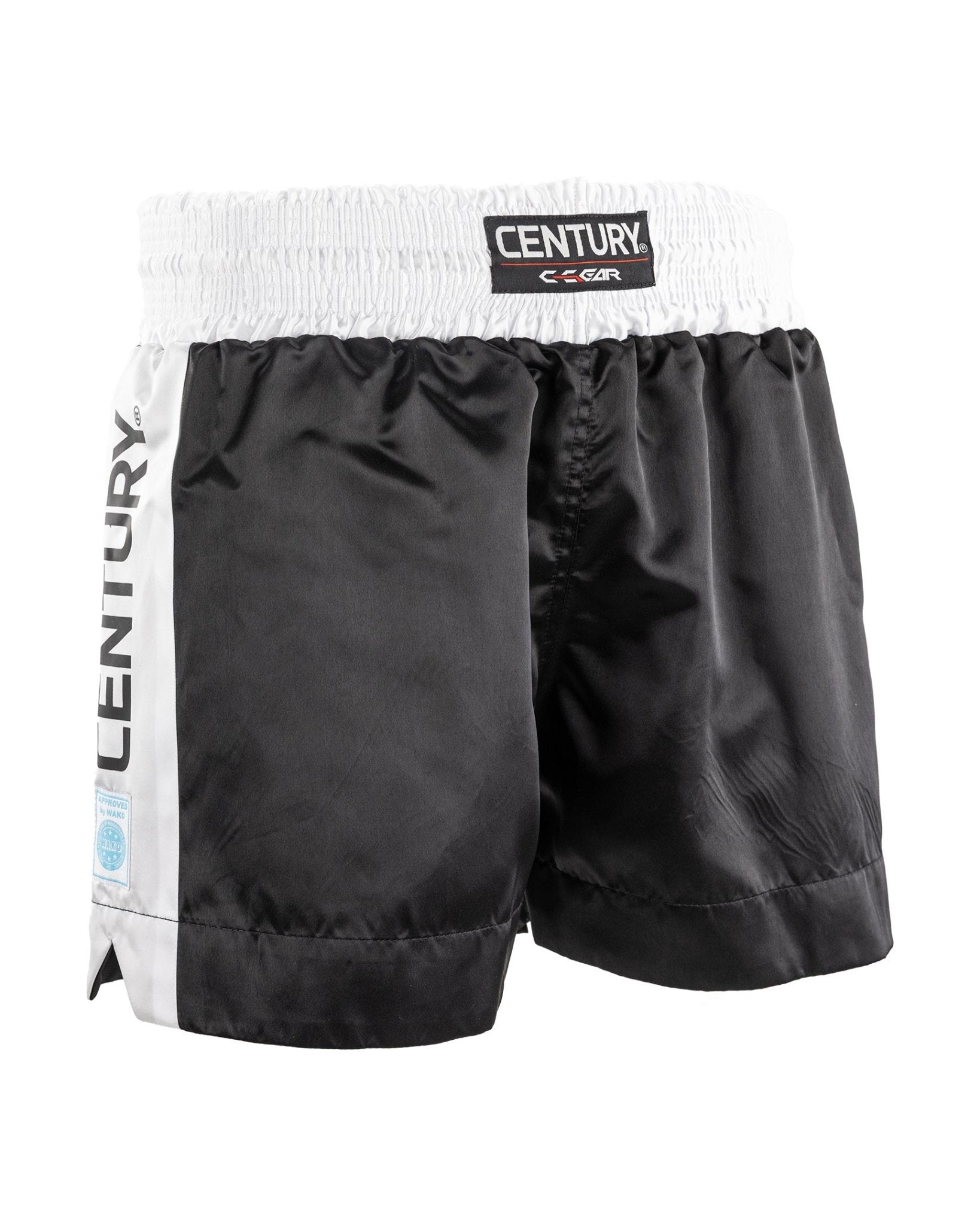 WAKO Kickboxing Shorts 2.0 Black White