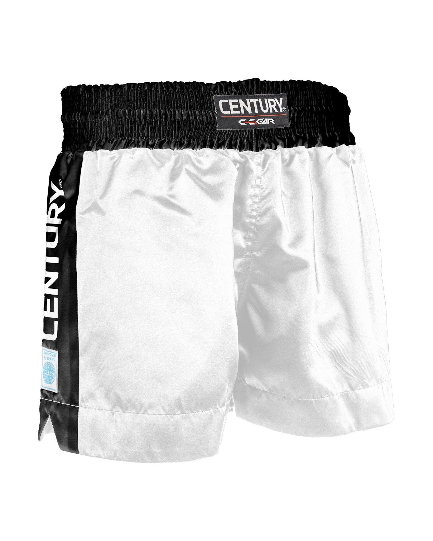 WAKO Kickboxing Shorts 2.0 White Black