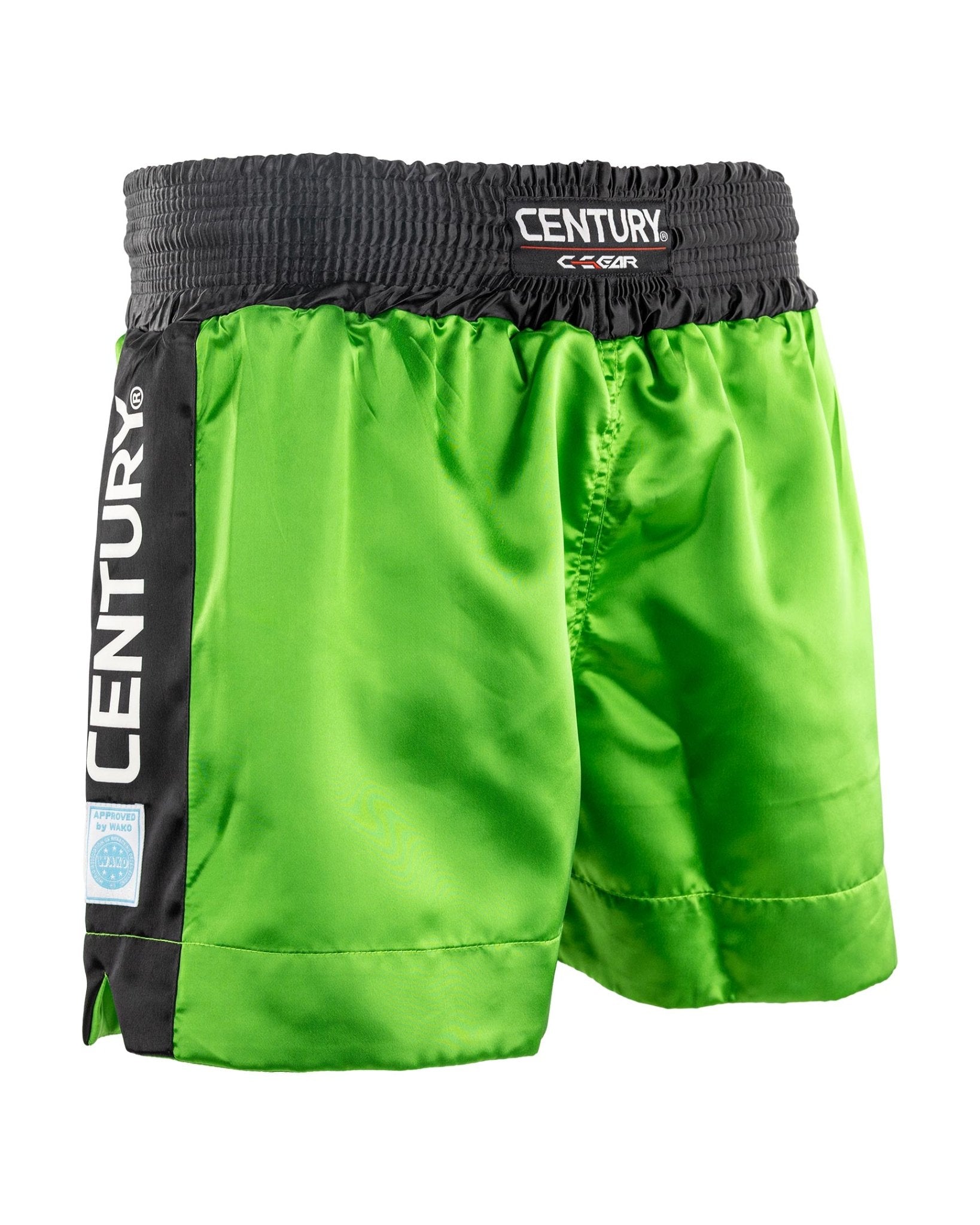 WAKO Kickboxing Shorts 2.0 Black Green