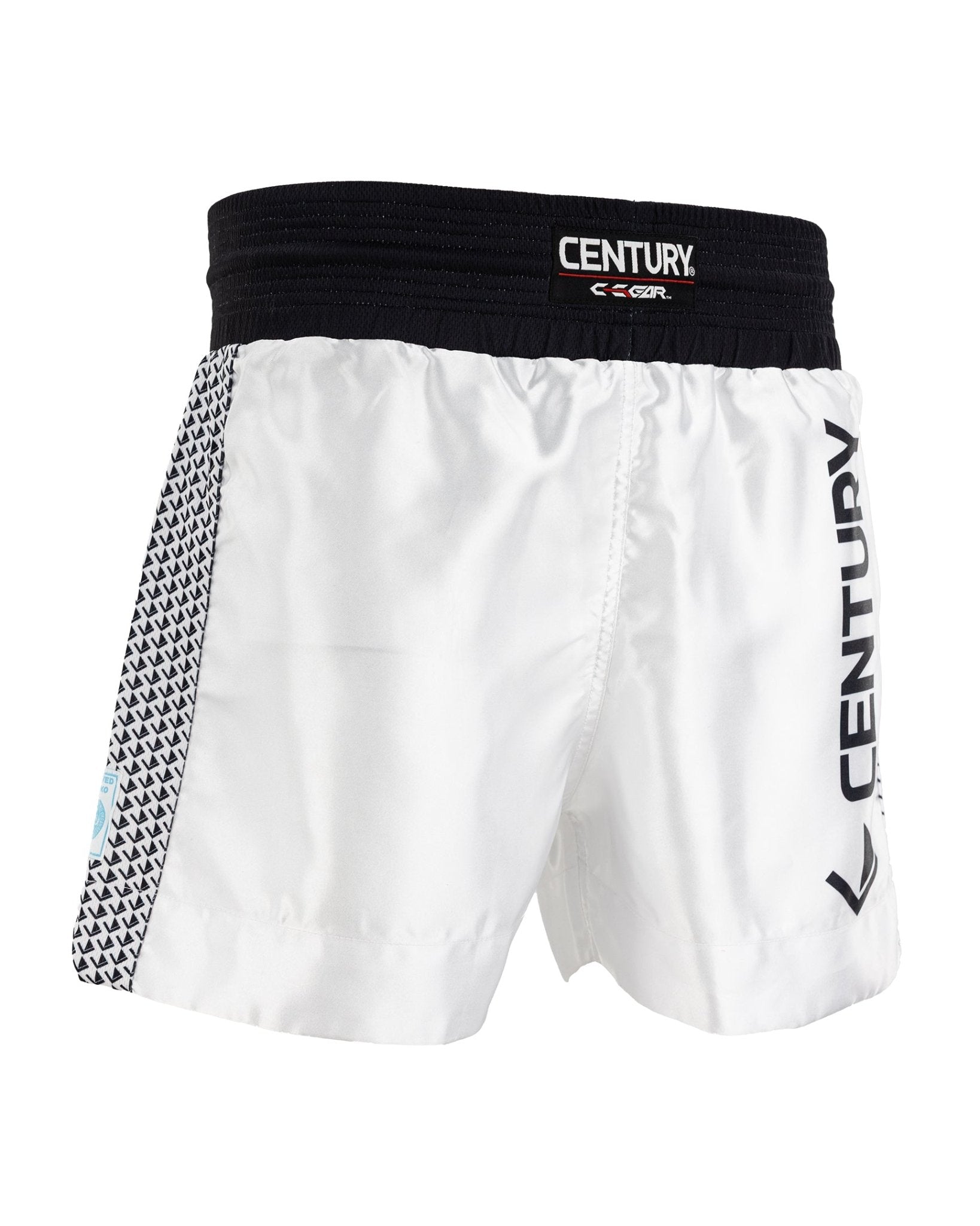 WAKO Tenacity Kickboxing Shorts White