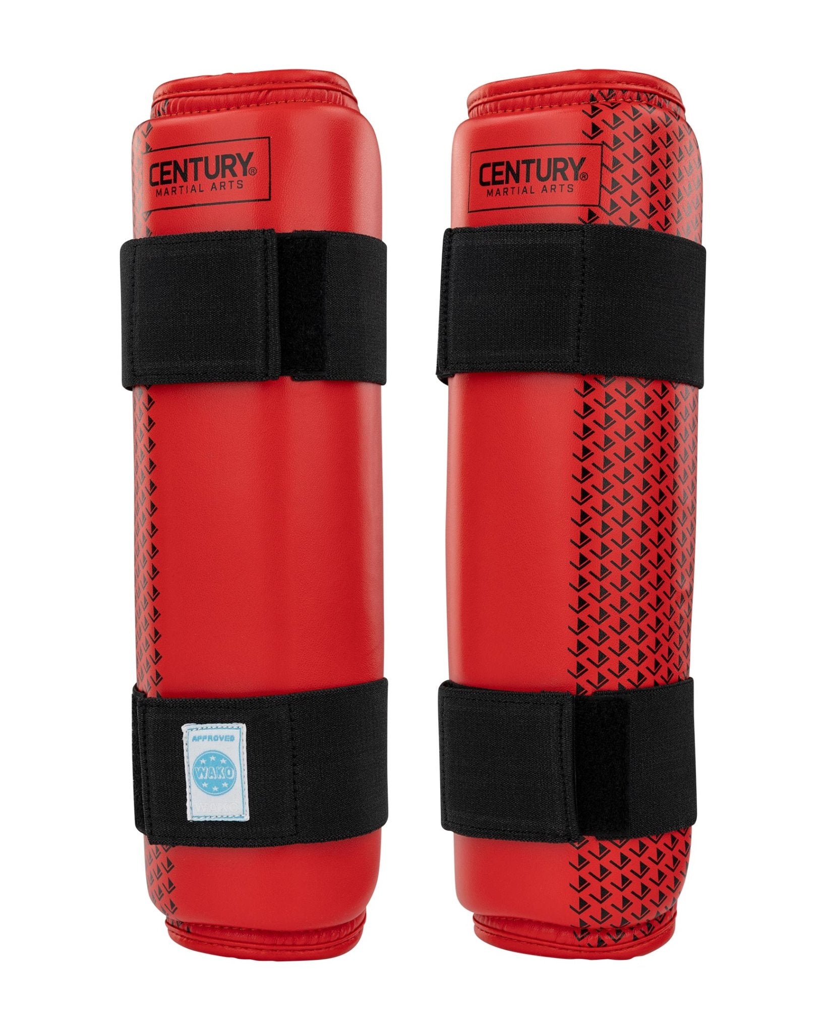 WAKO Tenacity Shin Guards Red
