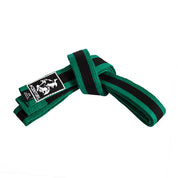 Youth Jiu-Jitsu Striped Belt Green Black