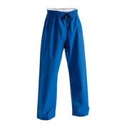 8 oz. Middleweight Brushed Cotton Elastic Waist Pants Blue