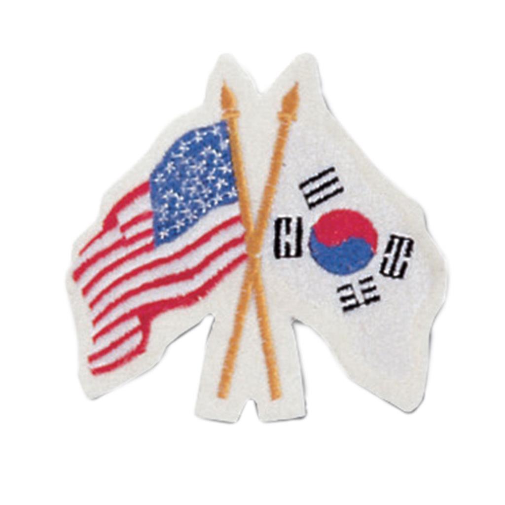 Korean Iron-On Flags Patch