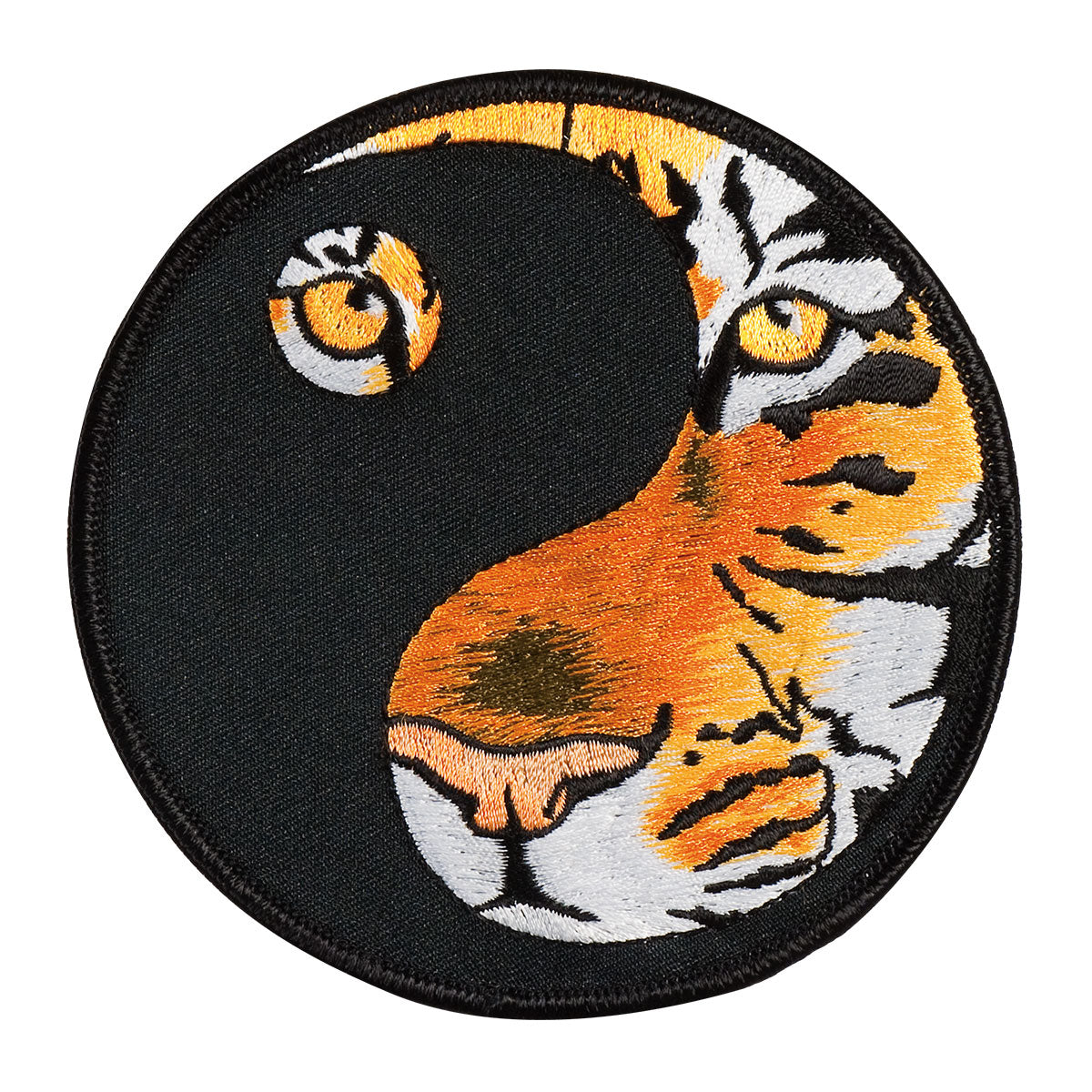 Sewn-In Yin Yang Tiger Patch