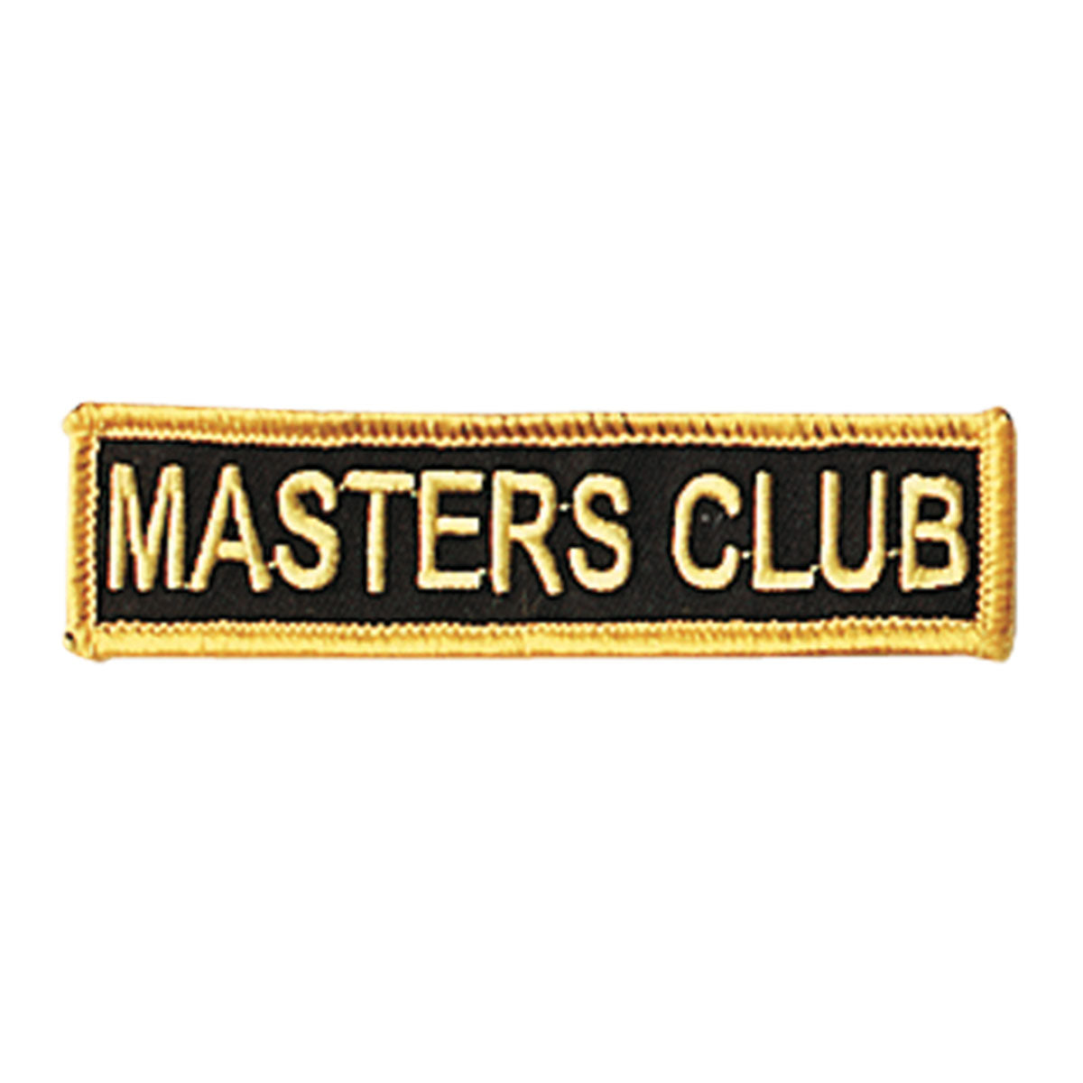 Gold Masters Club Patch