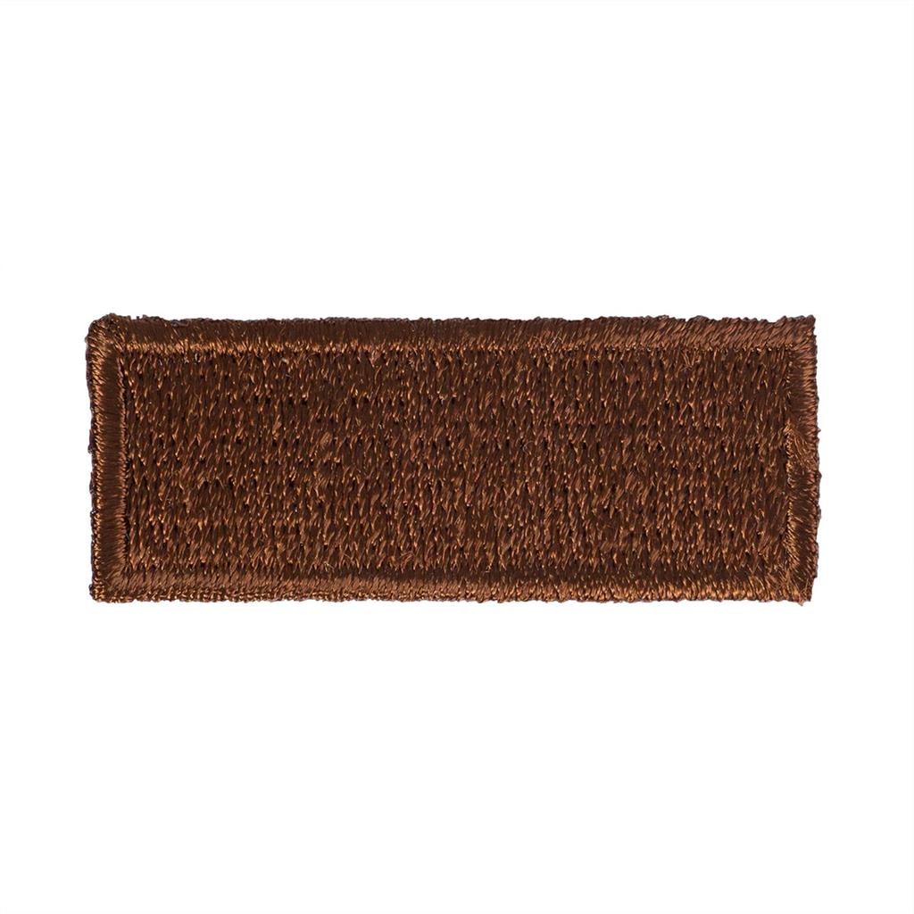 Iron-On Stripe Patch - 10 pack Brown