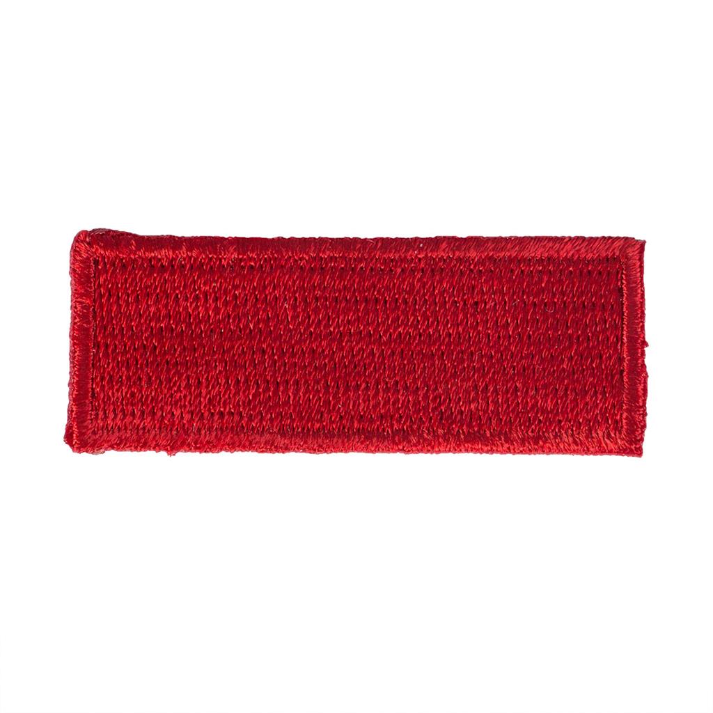 Iron-On Stripe Patch - 10 pack Red