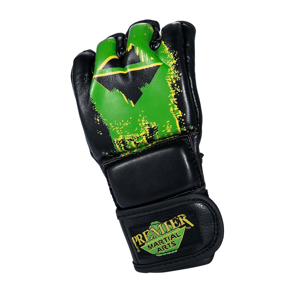 Premier MA MMA Glove Youth Black Green
