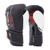 Brave Boxing Gloves - Black/White/Red Black White Red