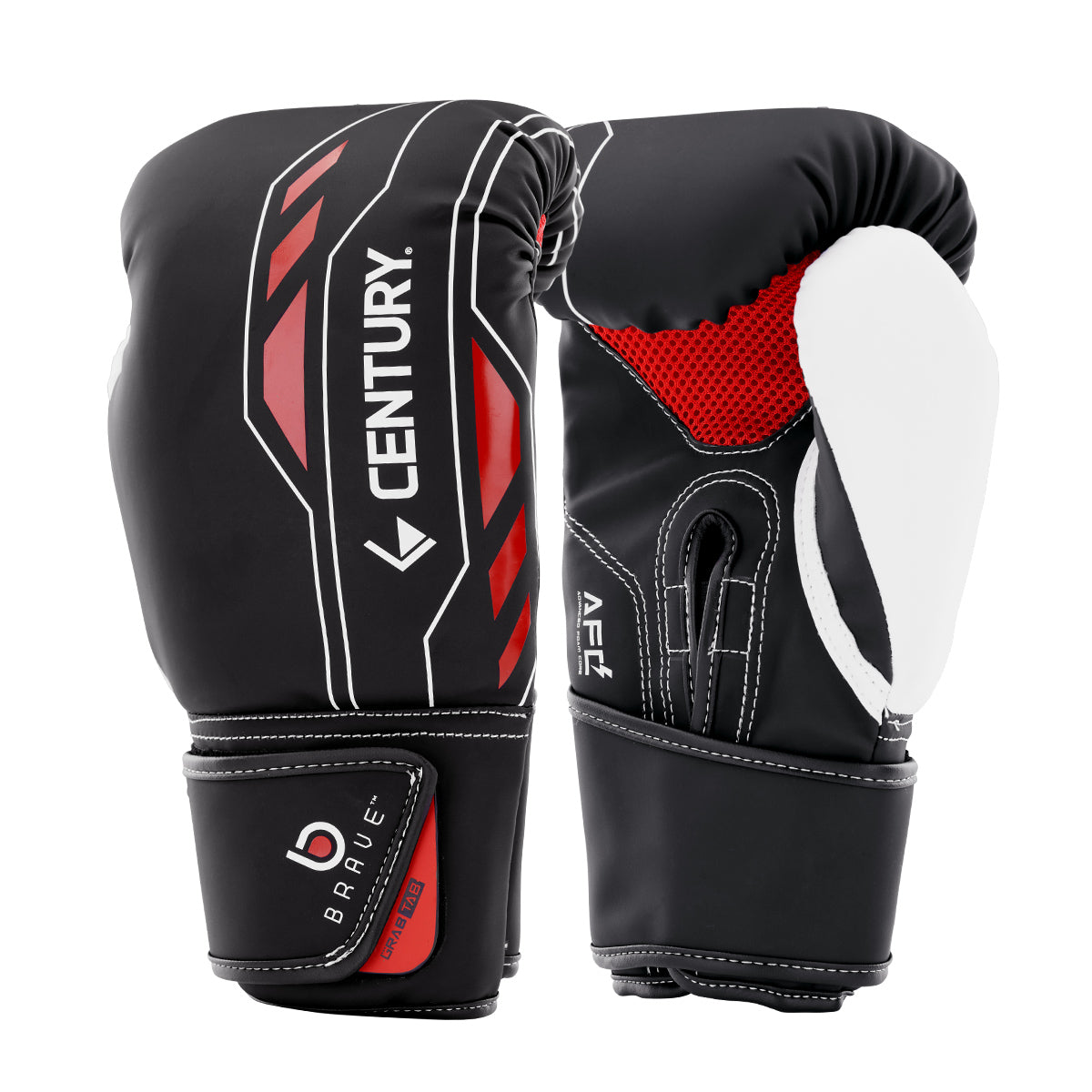 Brave Kickboxing Glove 12 Oz Black White Red