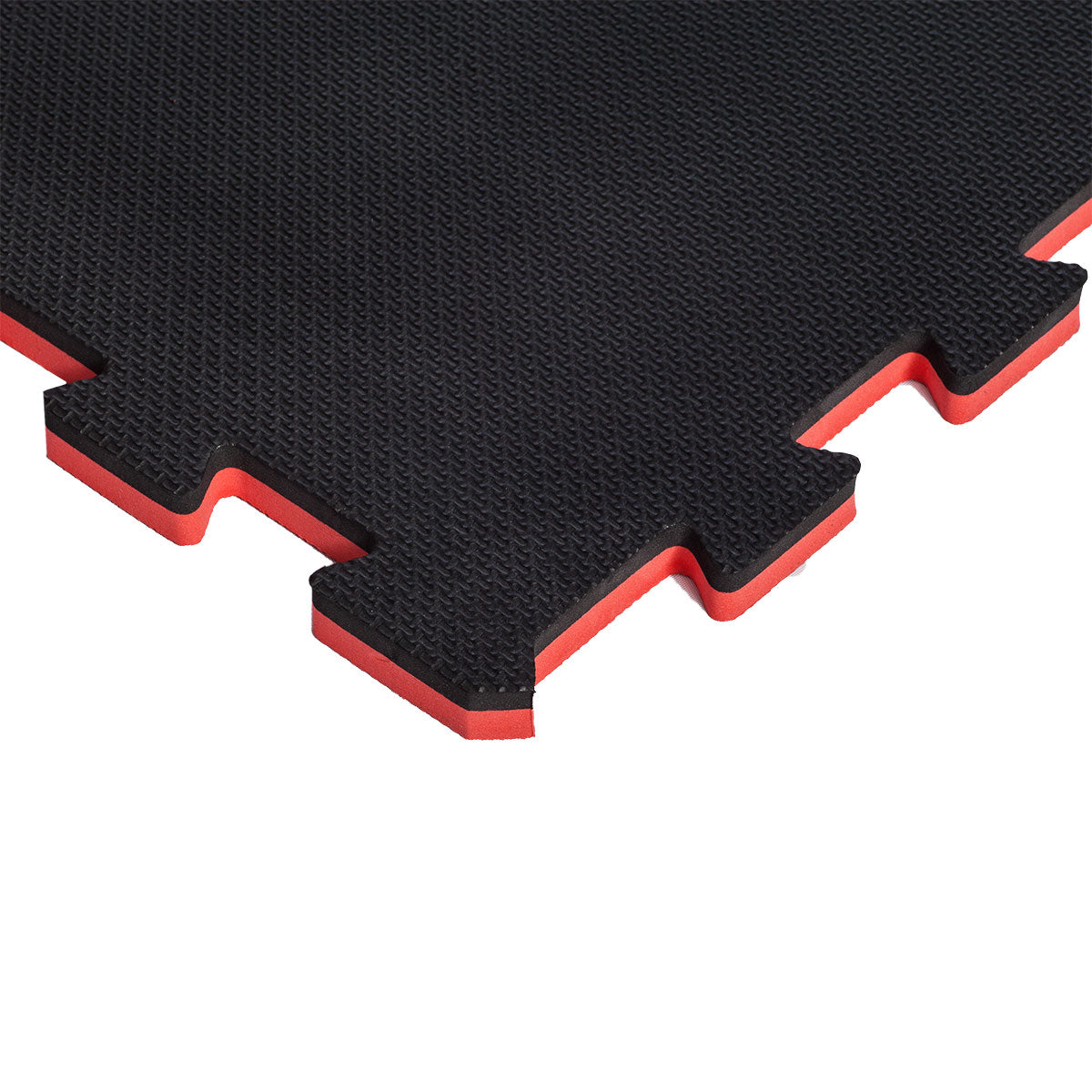 Reversible 2 Color 3/4" Thick Puzzle Sport Mat Cardinal Black