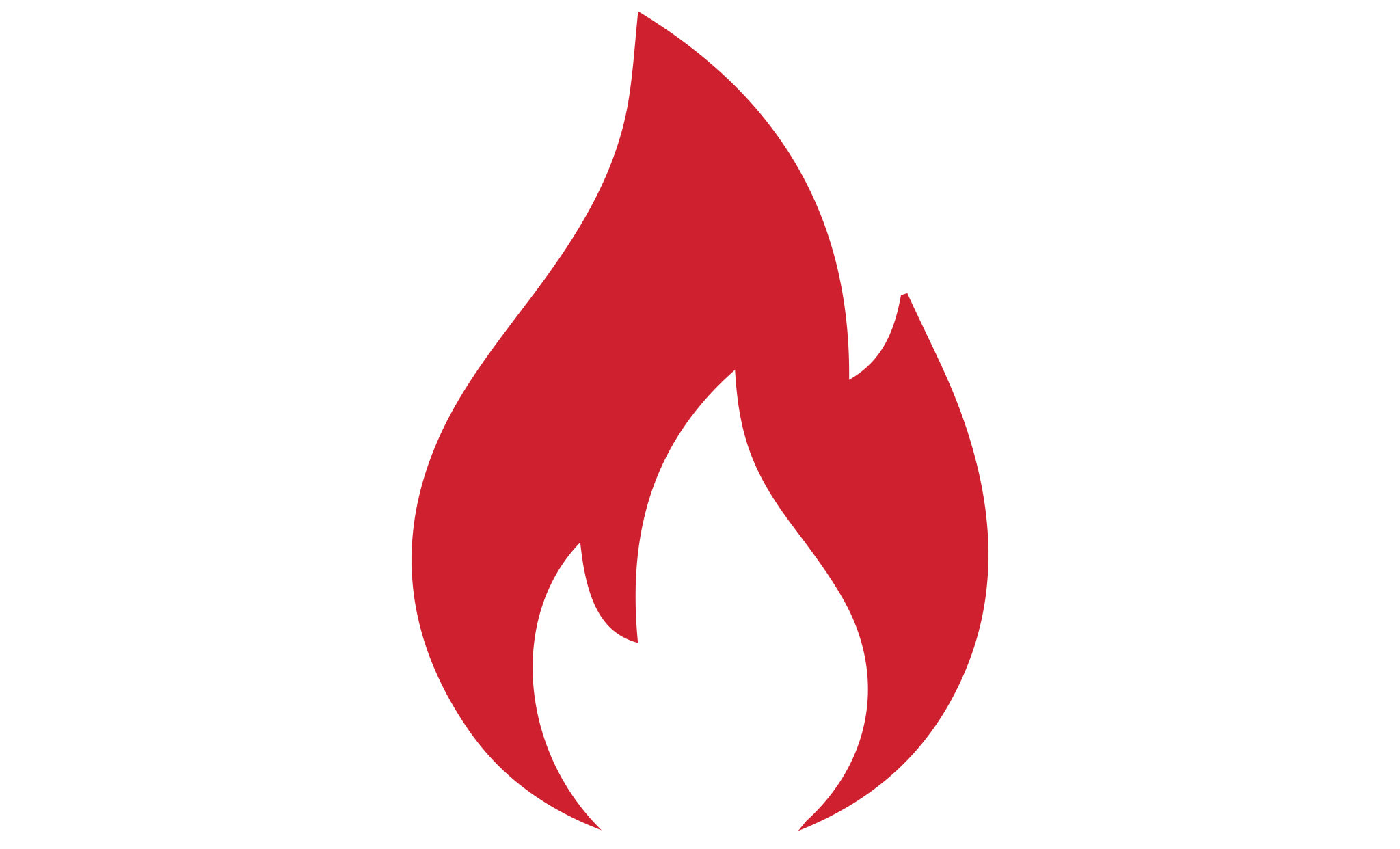 red flame logo